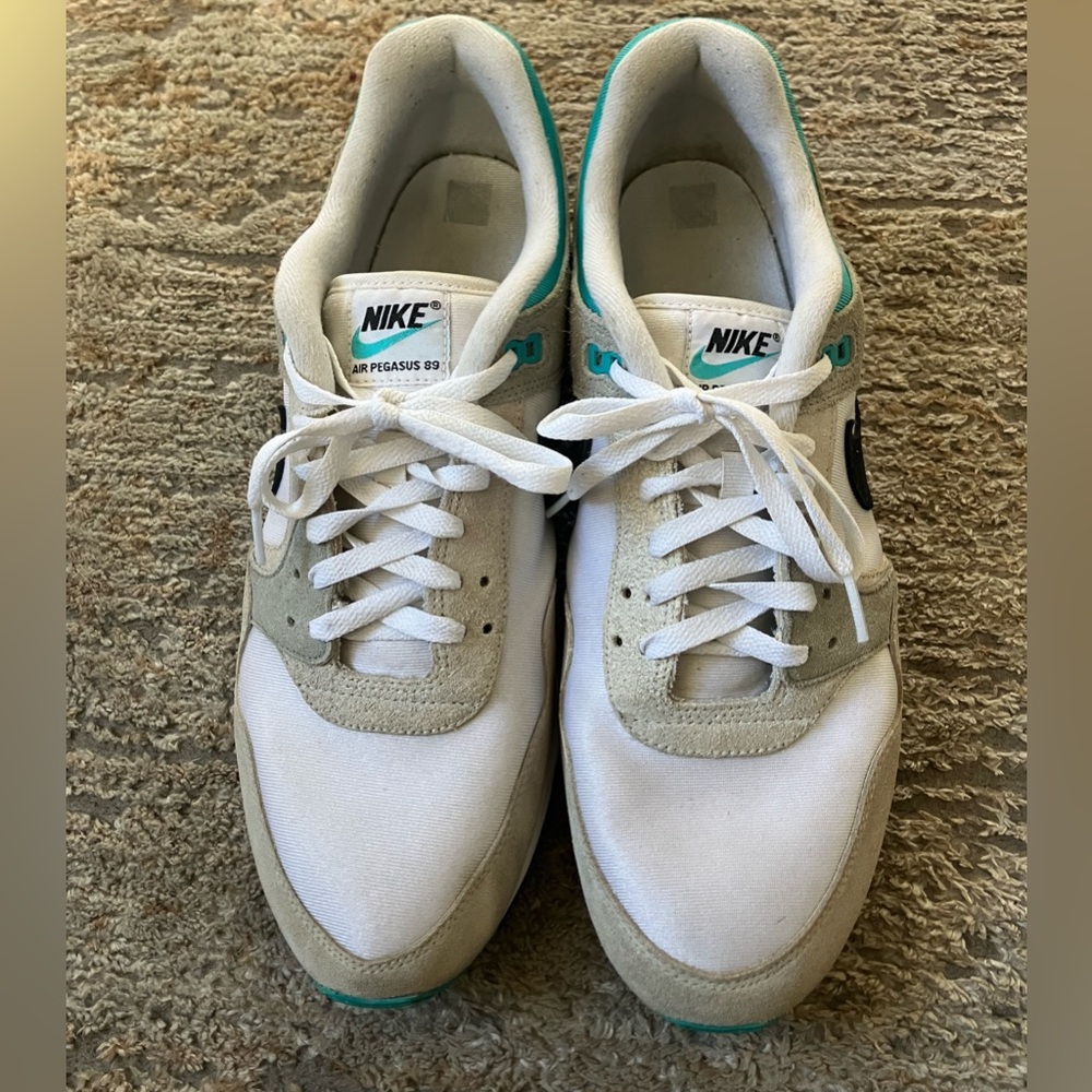 Nike Air Pegasus 89 White Sneakers